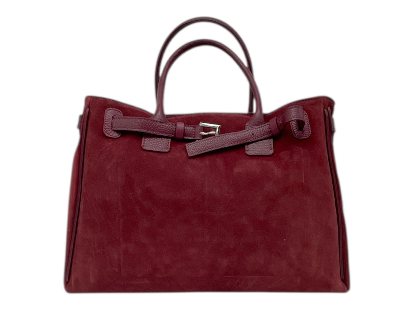 Borsa in Pelle scamosciata