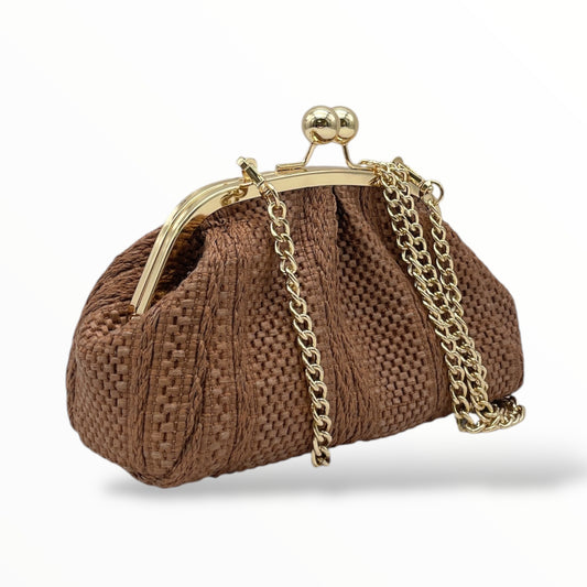 Borsa piccola in Raffia