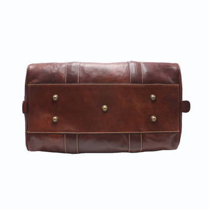 Leather Travel Bag - Made in Italy -