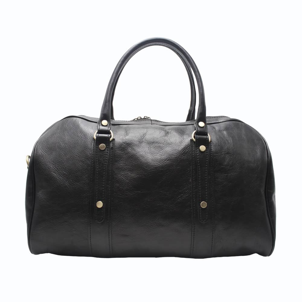 Leather Travel Bag - Made in Italy -