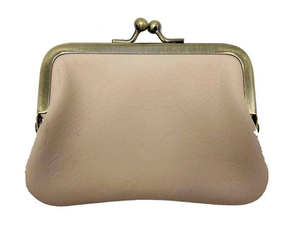 Mini Borsellino in Pelle con Chiusura Clic Clac -Made in Italy-