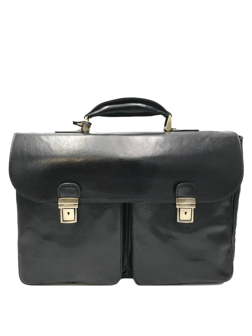 24-Hour Bag with Double Front Pocket - Made in Italy -