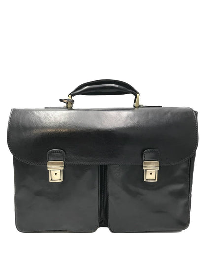 24-Hour Bag with Double Front Pocket - Made in Italy -