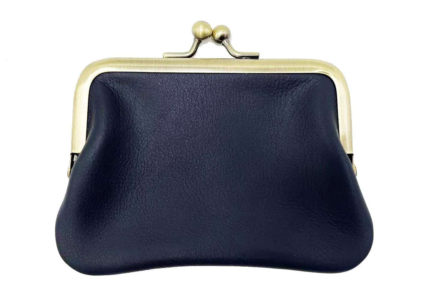 Mini Borsellino in Pelle con Chiusura Clic Clac -Made in Italy-