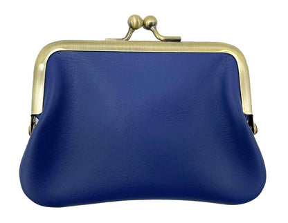 Mini Borsellino in Pelle con Chiusura Clic Clac -Made in Italy-