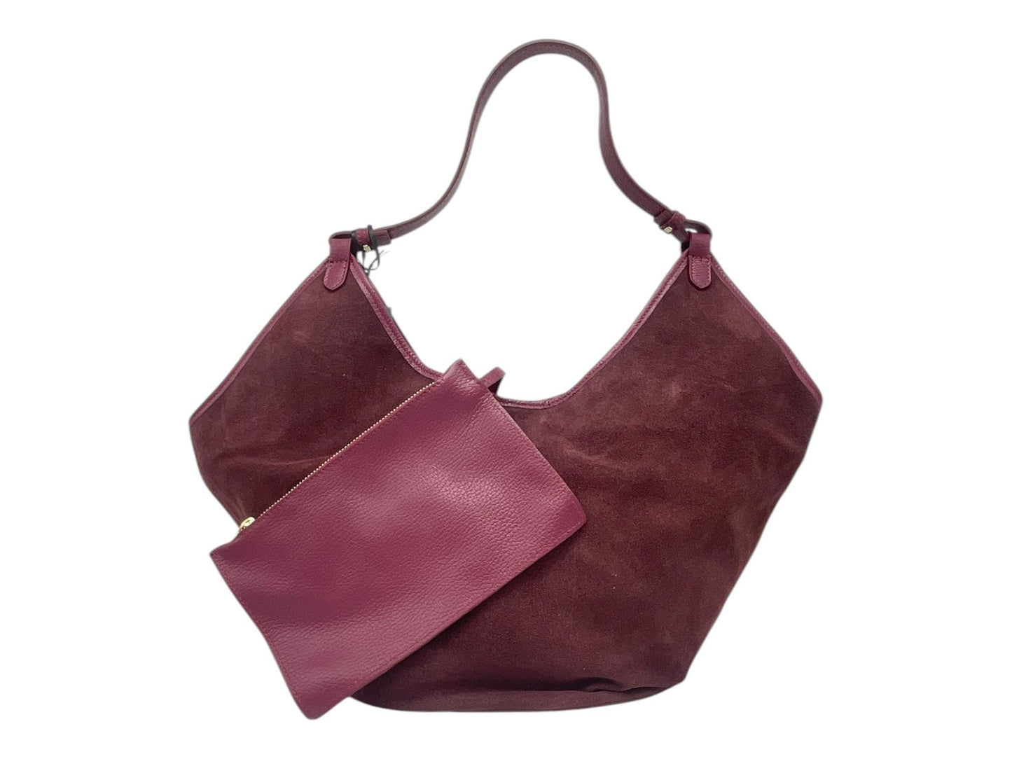 Borsa in Pelle scamosciata