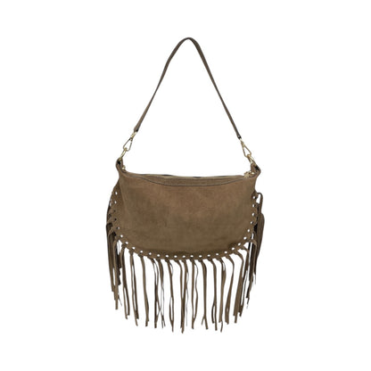 Borsa in Pelle scamosciata