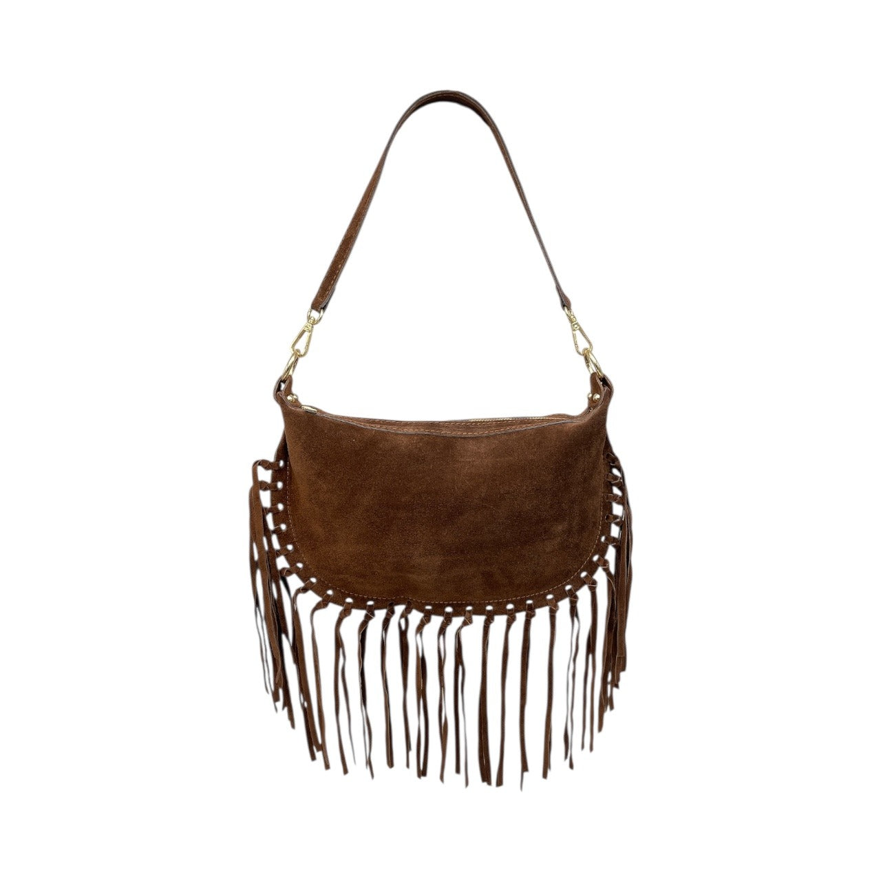 Borsa in Pelle scamosciata