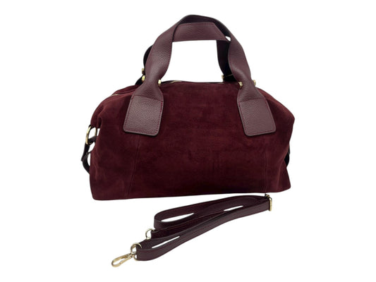 Borsa in Pelle scamosciata