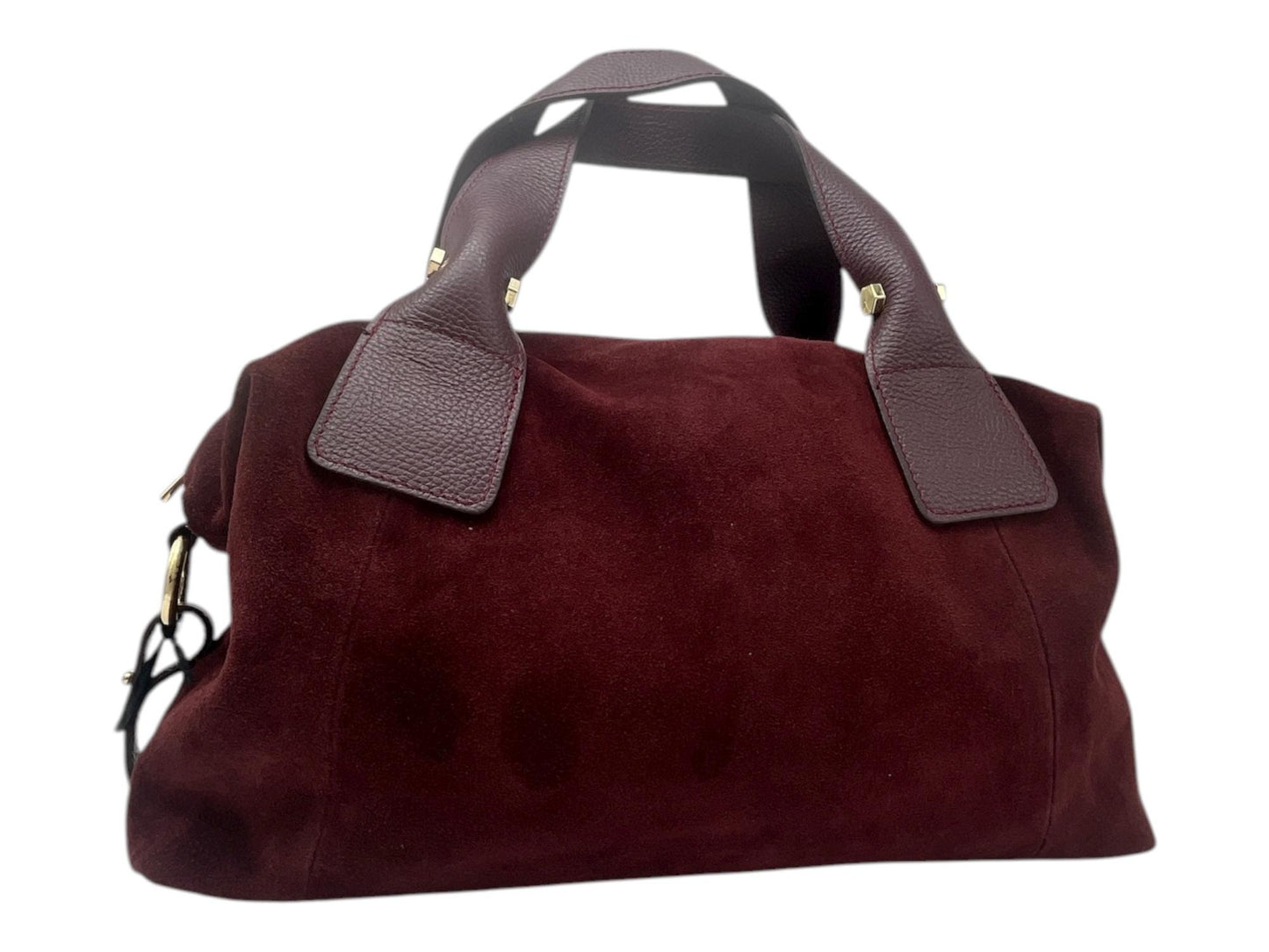 Borsa in Pelle scamosciata