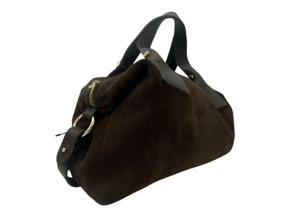 Borsa in Pelle scamosciata