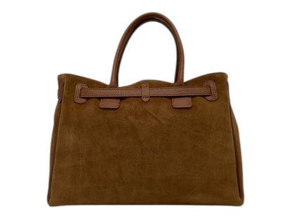 Borsa in Pelle scamosciata