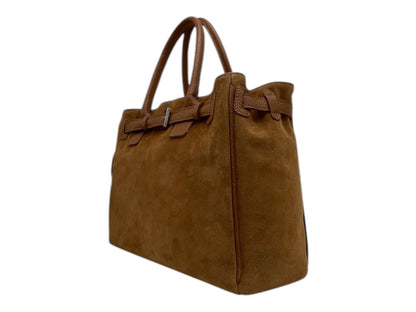 Borsa in Pelle scamosciata