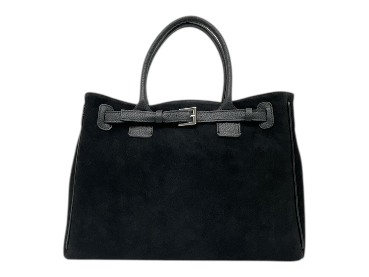 Borsa in Pelle scamosciata