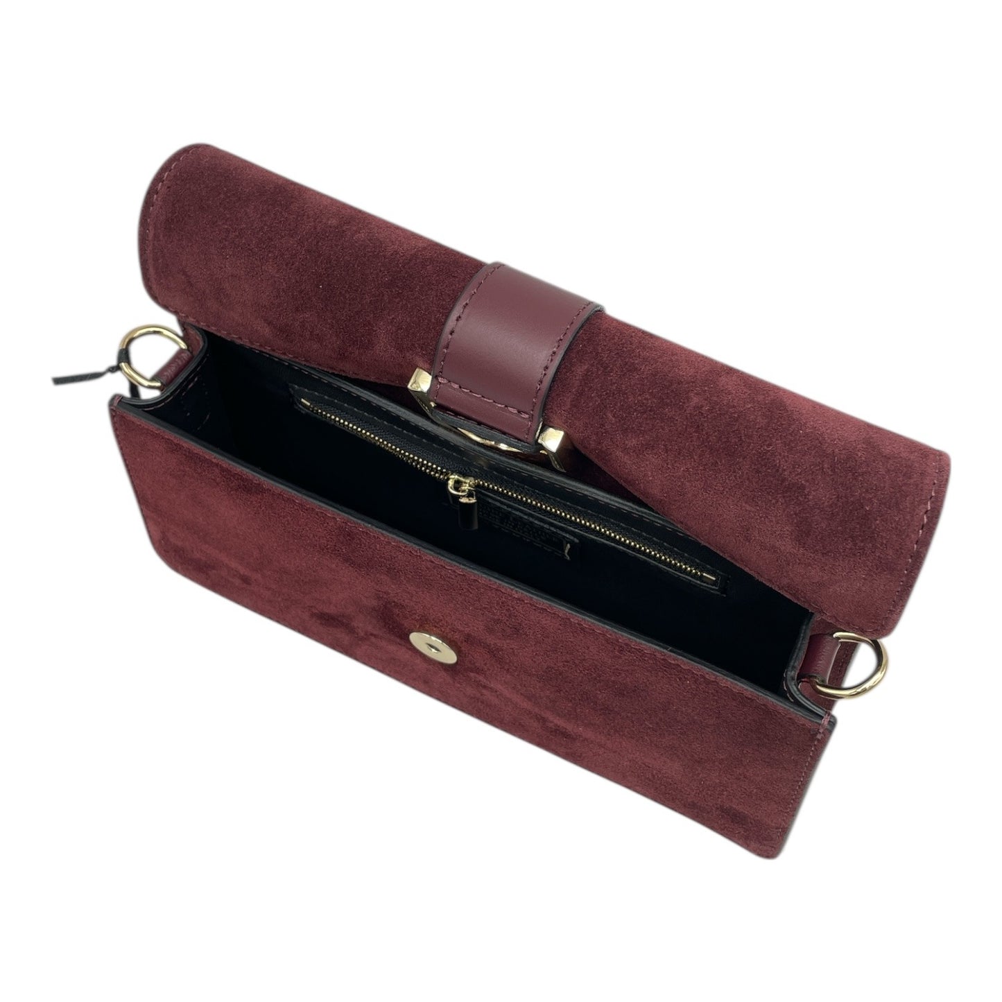 Mini Bag in pelle scamosciata