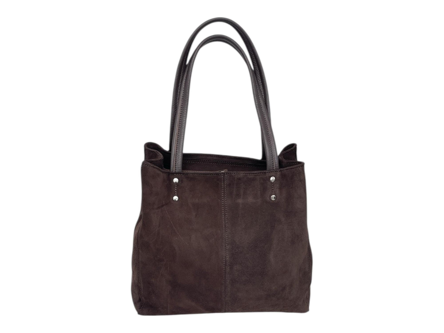 Borsa in Pelle scamosciata