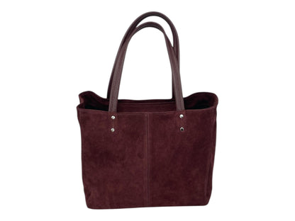 Borsa in Pelle scamosciata