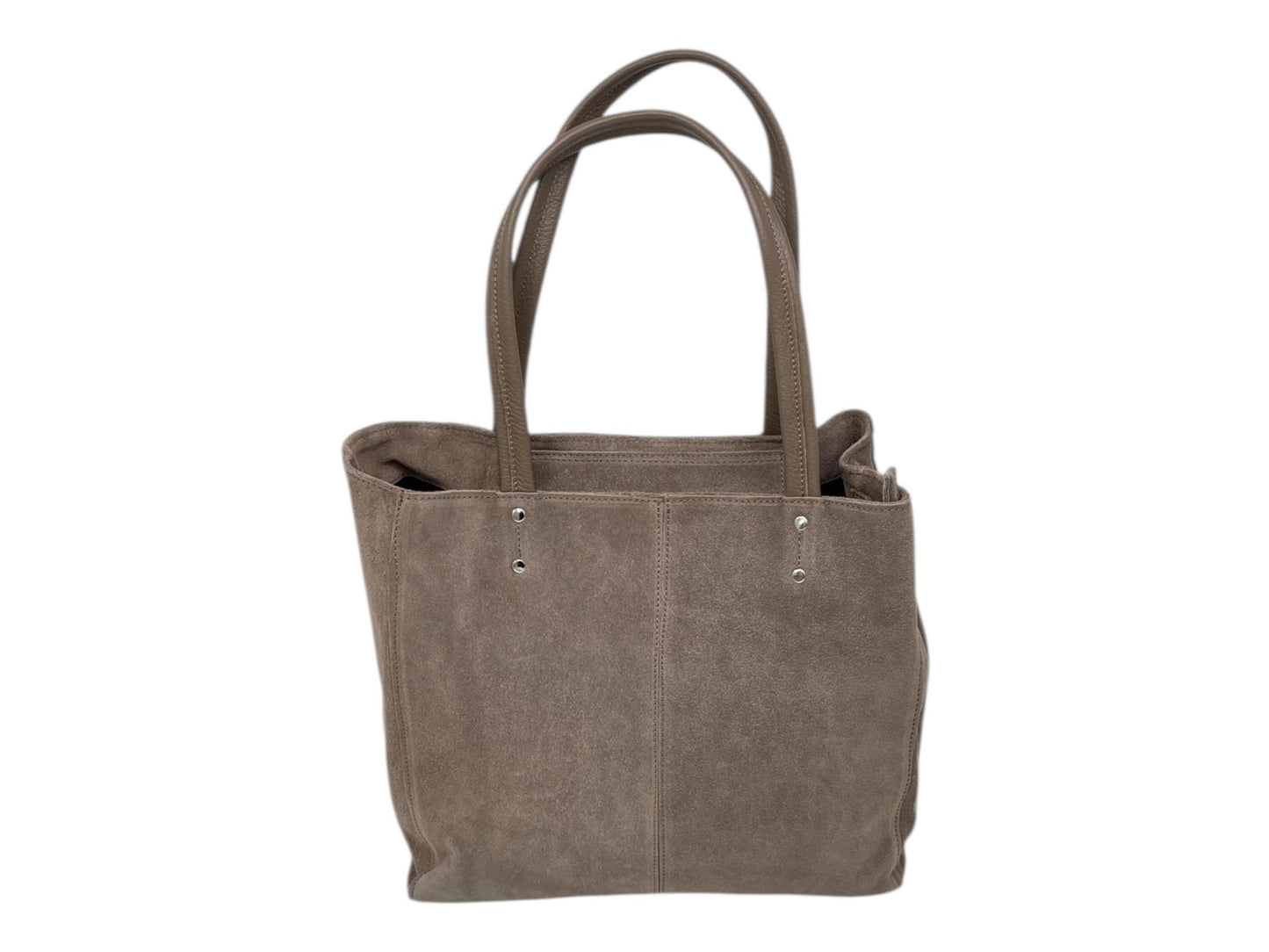 Borsa in Pelle scamosciata