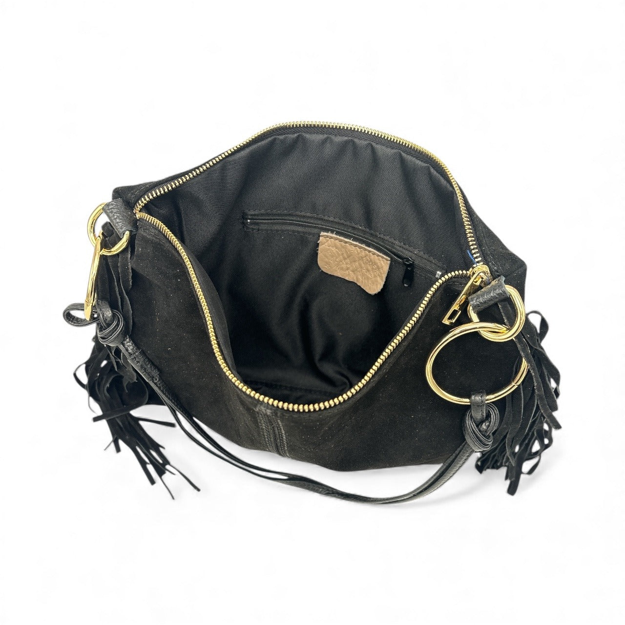 Borsa in Pelle scamosciata