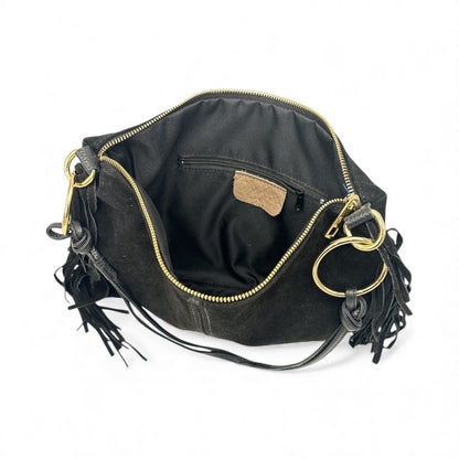 Borsa in Pelle scamosciata