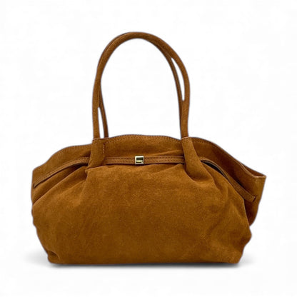 Borsa in Pelle scamosciata