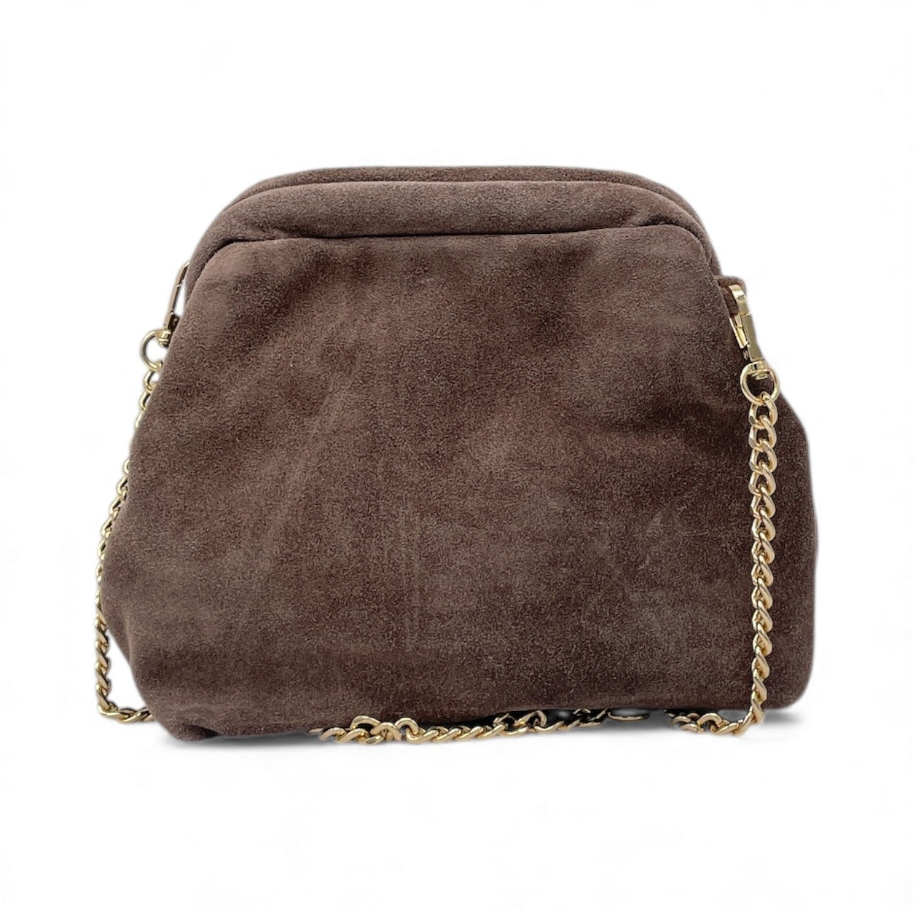 Borsa in Pelle scamosciata