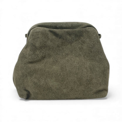 Borsa in Pelle scamosciata