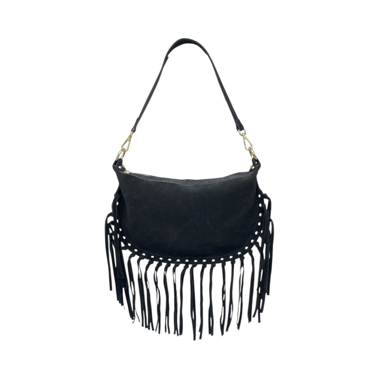 Borsa in Pelle scamosciata