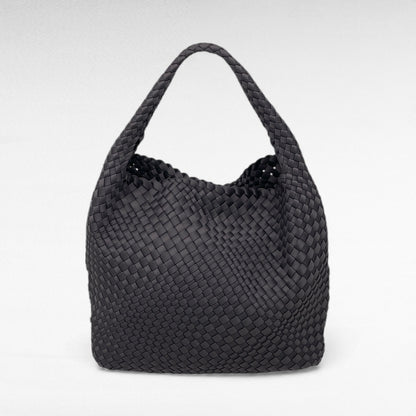 Borsa in tessuto accessoriata