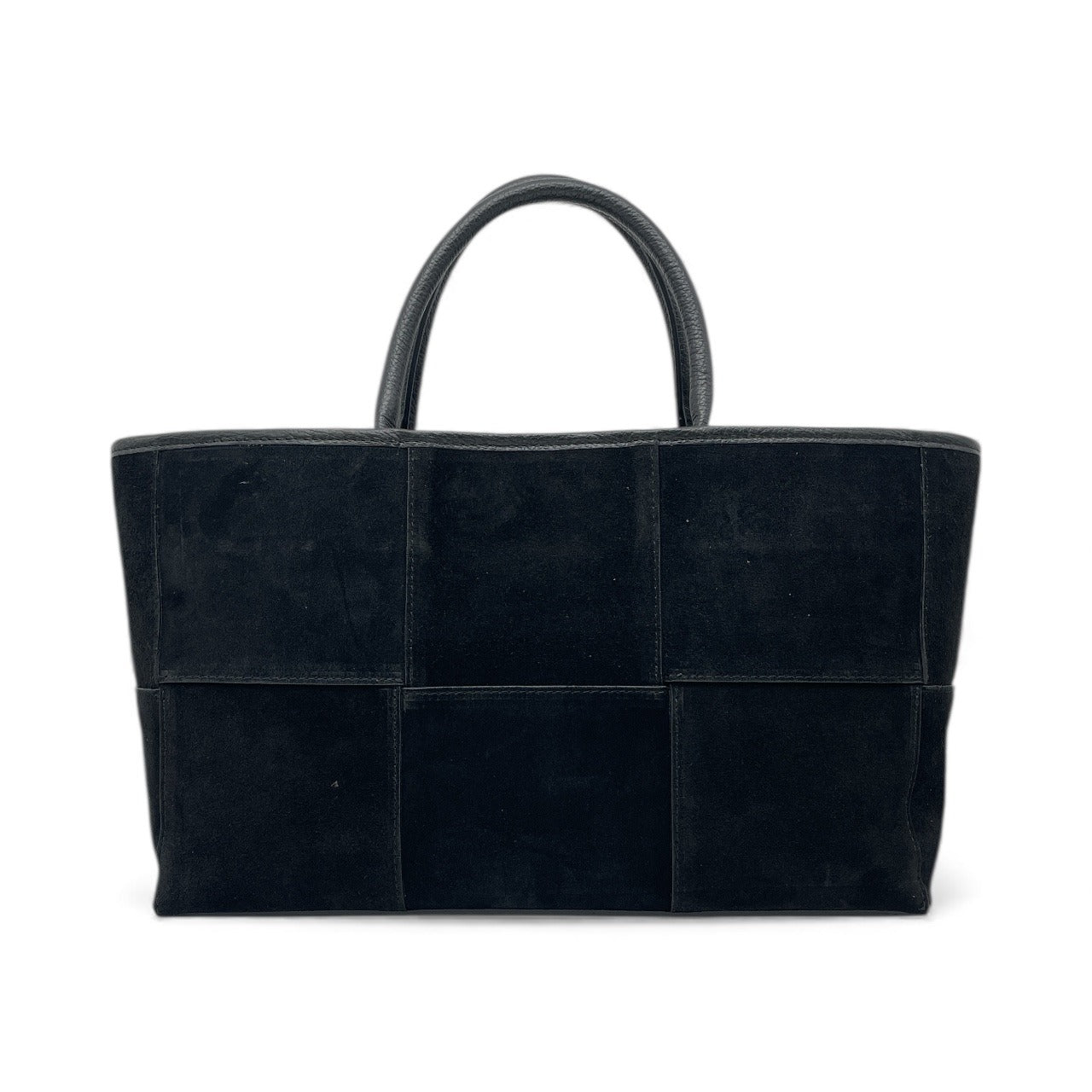 Borsa in pelle scamosciata