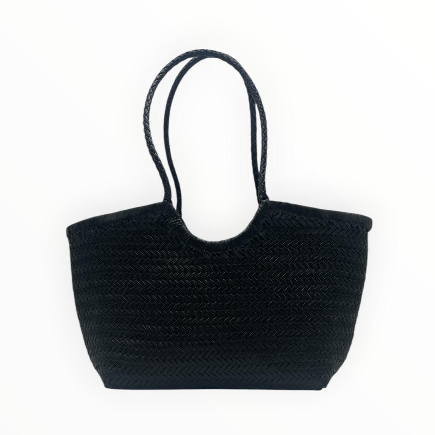 Borsa Tote in Pelle Intrecciata