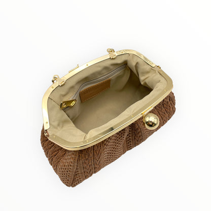 Borsa piccola in Raffia
