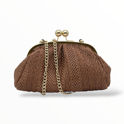 Borsa piccola in Raffia