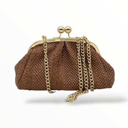 Borsa piccola in Raffia