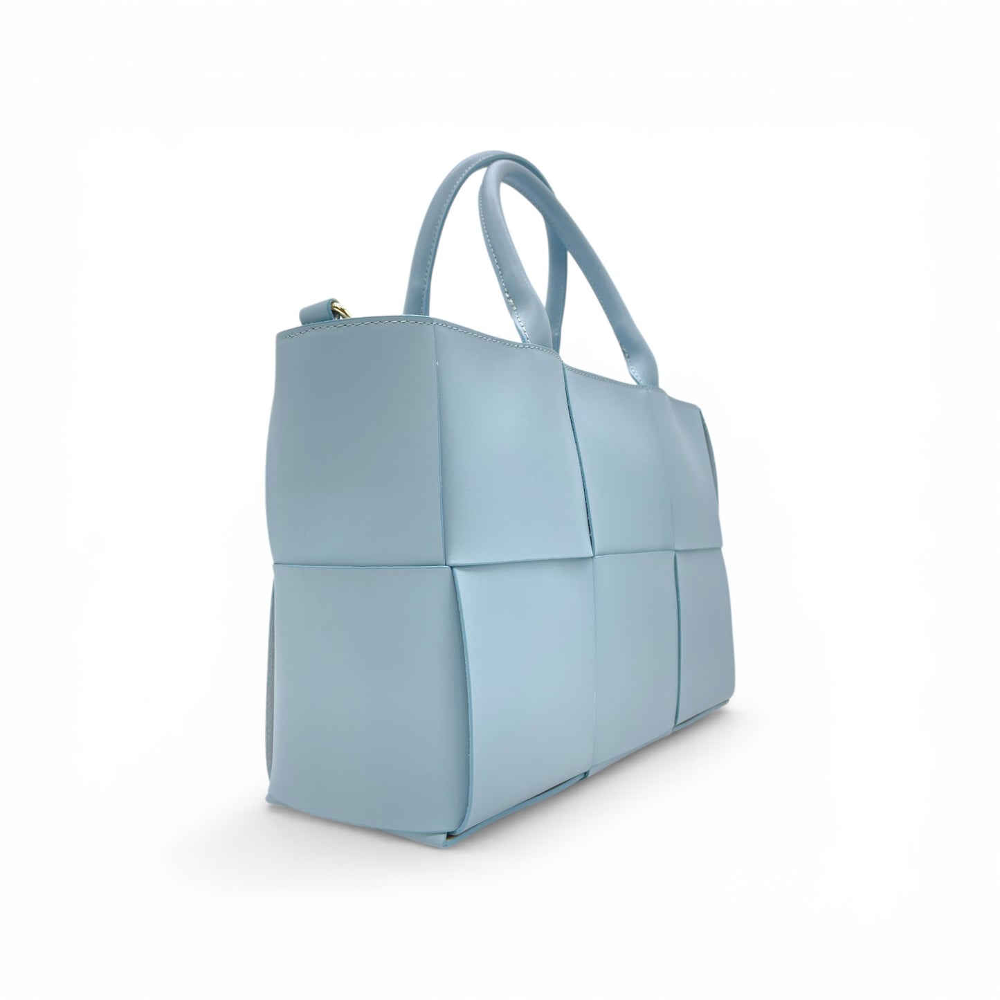 Borsa Tote in Pelle Intrecciata