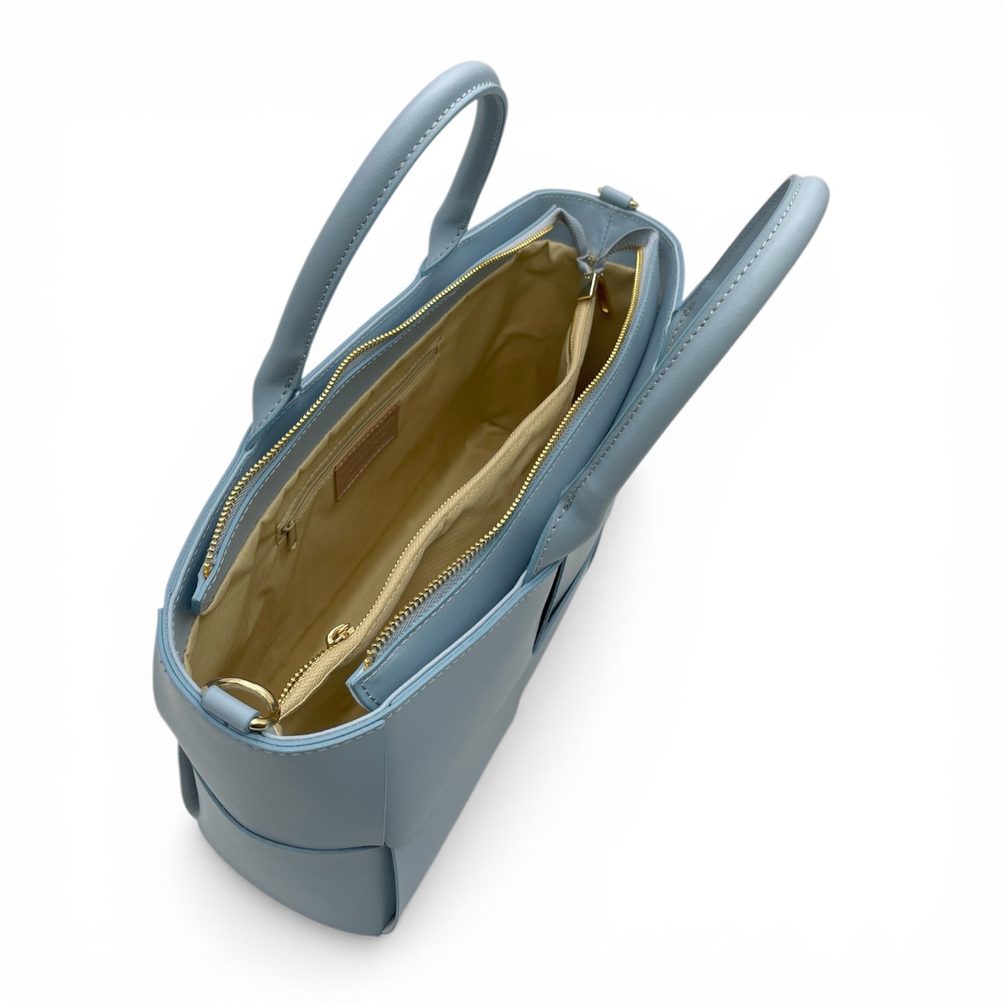 Borsa Tote in Pelle Intrecciata