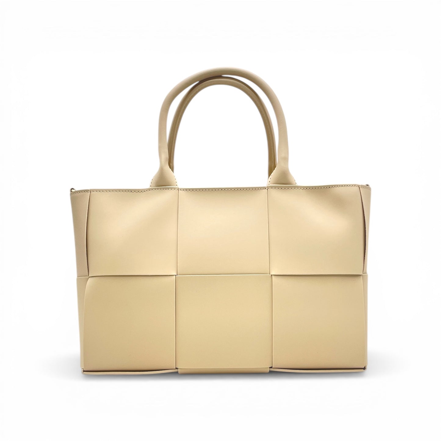 Borsa Tote in Pelle Intrecciata