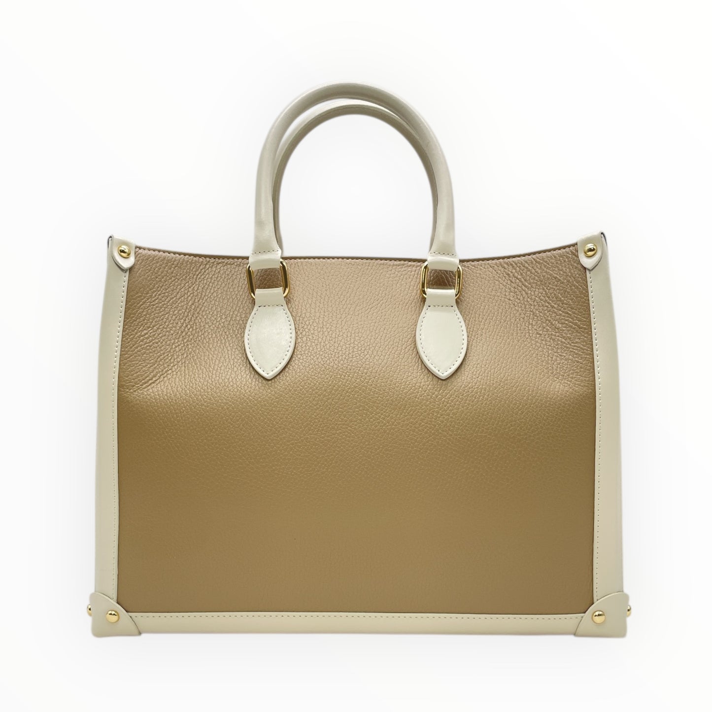Leather shoulder bag