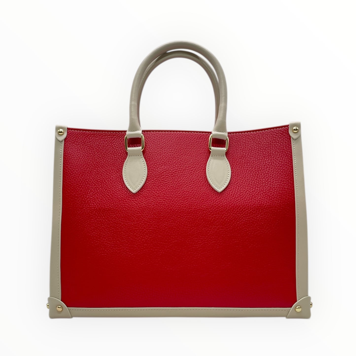 Leather shoulder bag