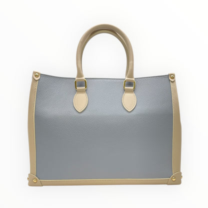Leather shoulder bag