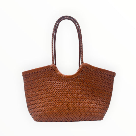 Borsa Tote in Pelle Intrecciata