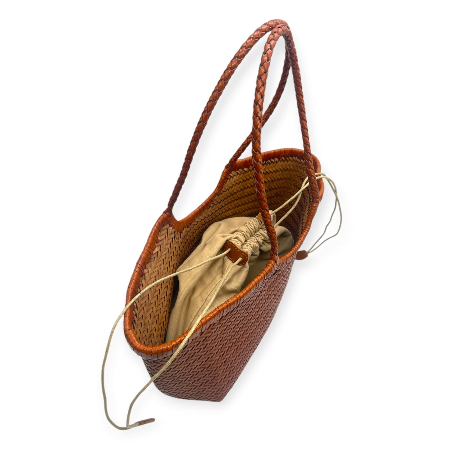 Borsa Tote in Pelle Intrecciata