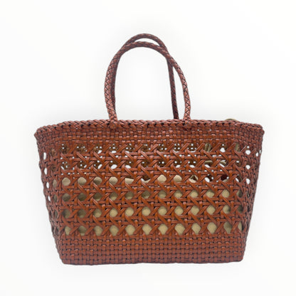 Borsa Cestino Intrecciata