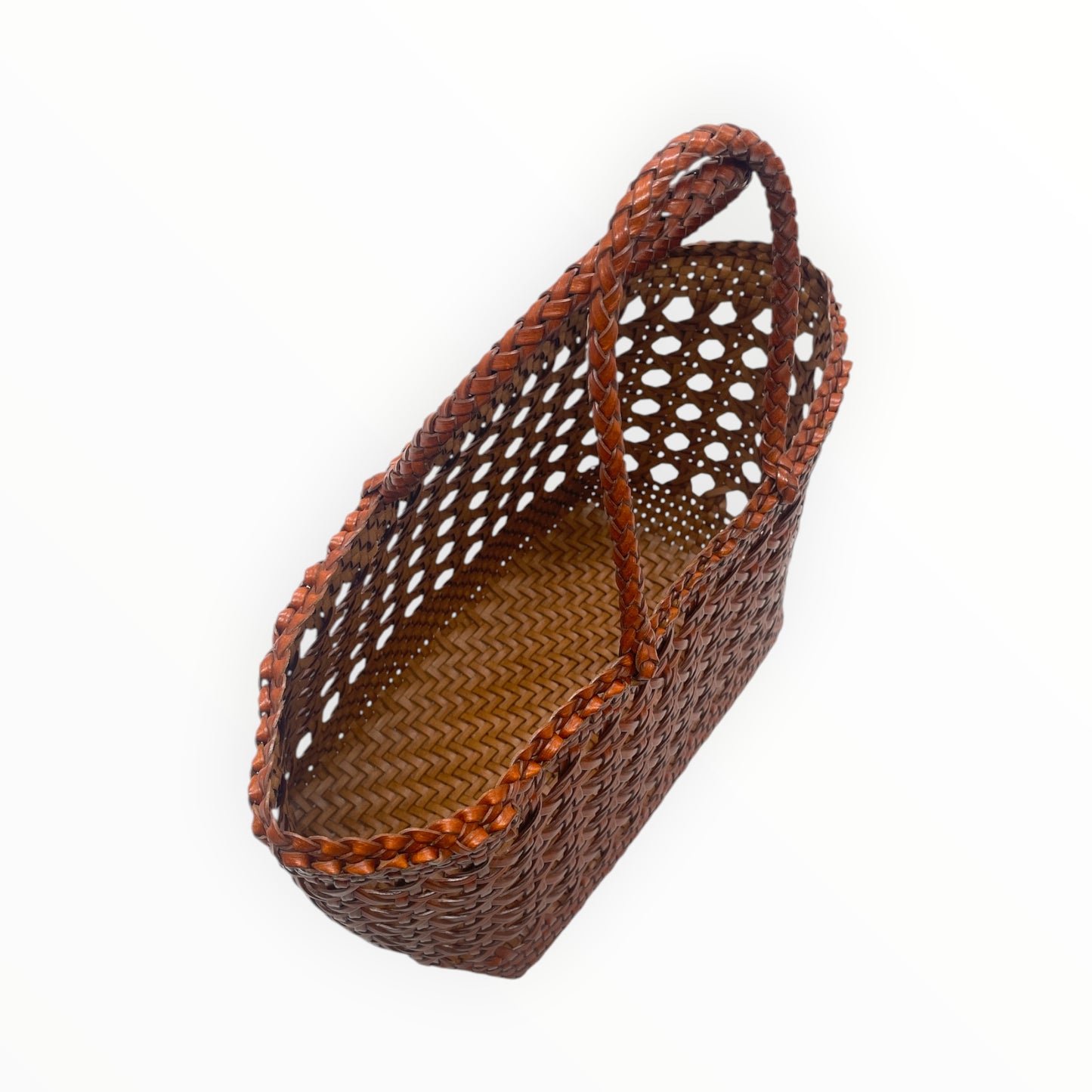 Borsa Cestino Intrecciata
