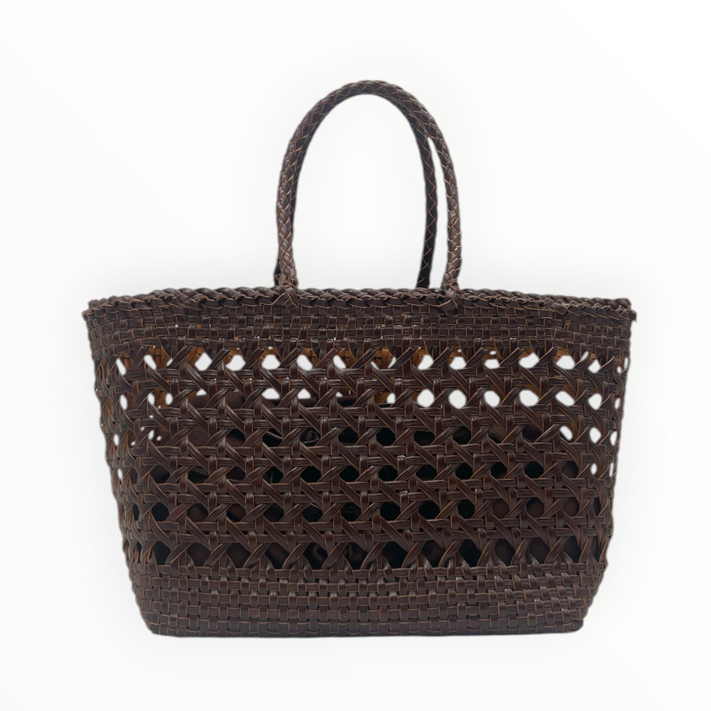 Borsa Cestino Intrecciata