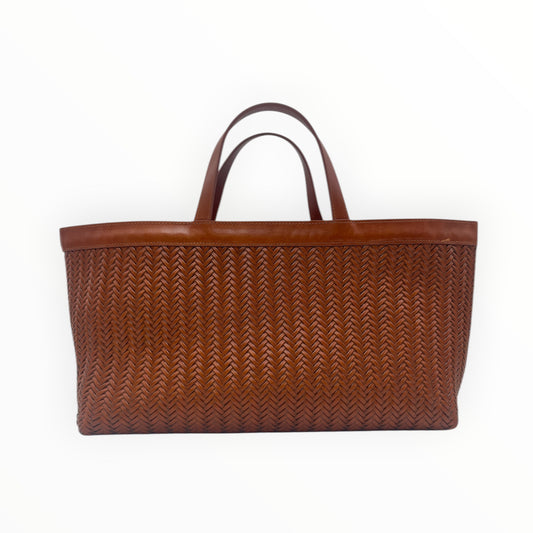 Borsa Intrecciata a Spiga