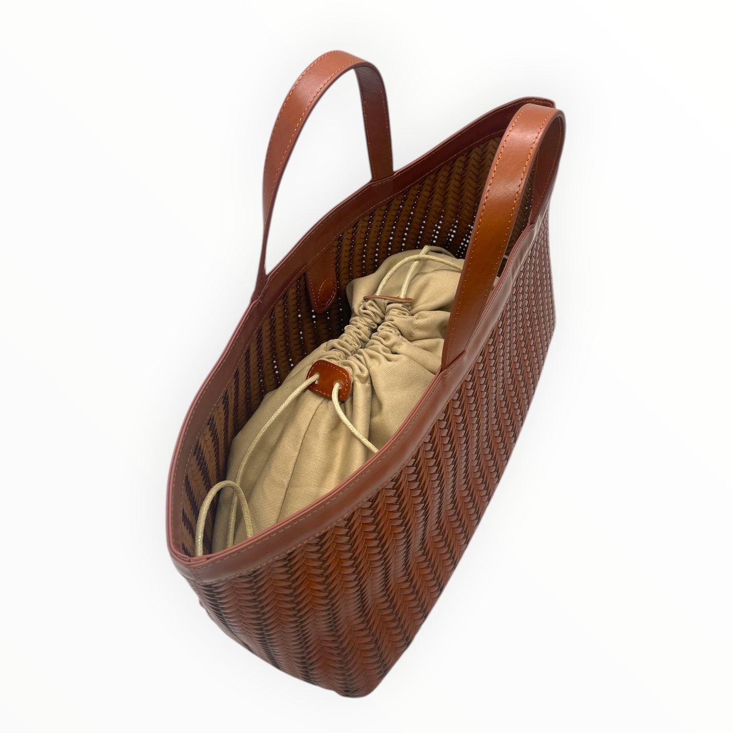 Borsa Intrecciata a Spiga
